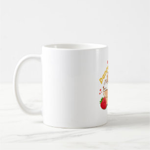 Taza De Café Crepes y gato kawaii