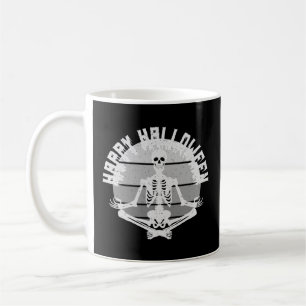 Taza De Café Crepúsculo y divertido cliente de halloween, Feliz