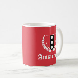 Taza De Café Crest de Ámsterdam