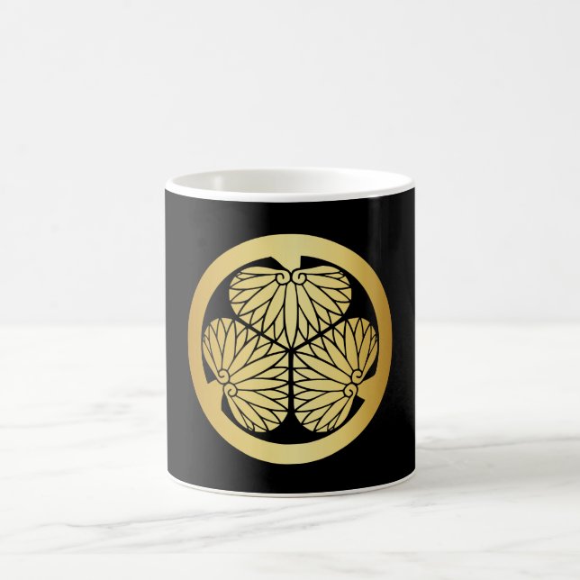 Taza De Café Crest familiar japonesa Tokugawa Ieyasu (Centro)