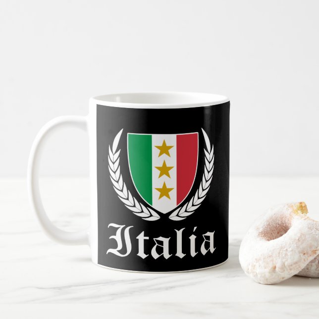 Taza De Café Cresta de Italia (Con donut)
