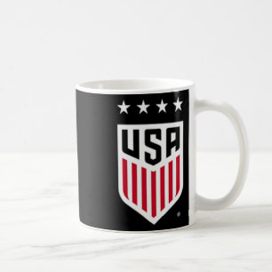 Taza De Café Cresta delantero y trasero de fútbol de EE. UU. Na