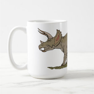Taza De Café Cretácicos triceratops de dinosaurio