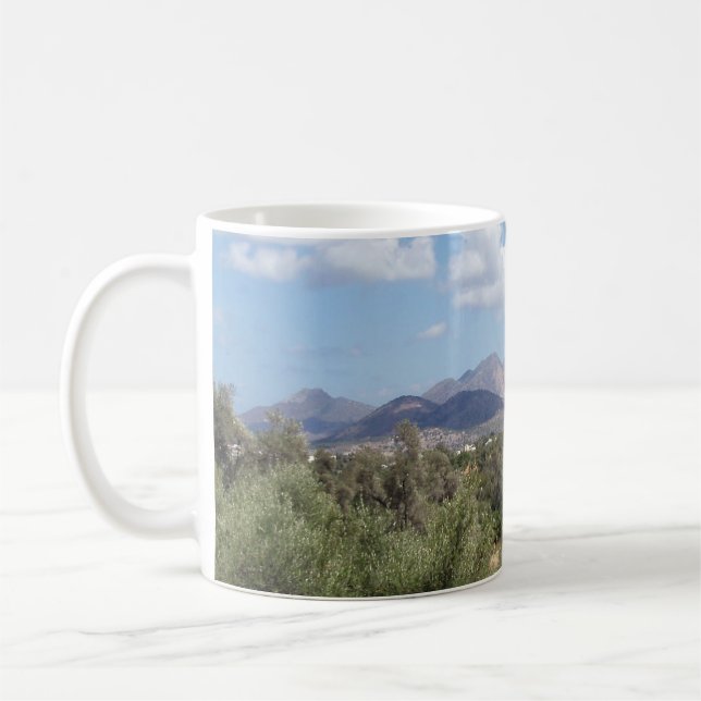 Taza De Café Crete Scene Mug (Izquierda)