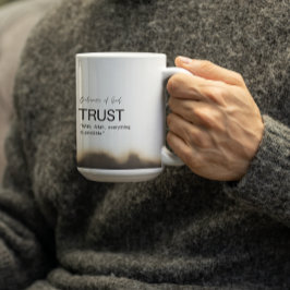 Taza De Café Creyentes de Dios -Fe
