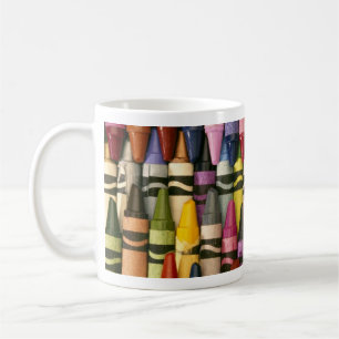 Taza De Café Creyones coloridos