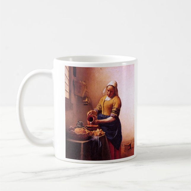 Taza De Café Criada de la leche de Juan Vermeer (Izquierda)