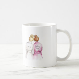 Taza De Café ¿Criada del honor? Criada roja del bollo de la