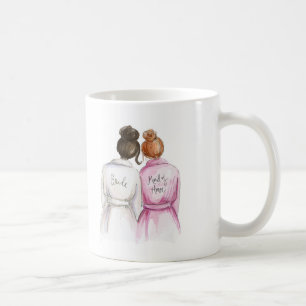 Taza De Café ¿Criada del honor? Criada roja del bollo del Br de