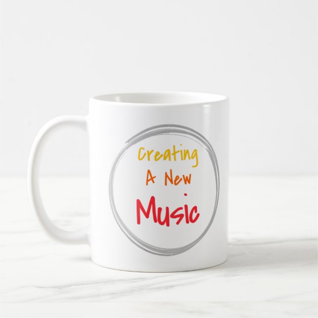Taza De Café Criando uma nova música (Izquierda)