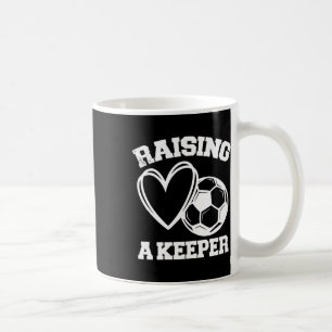 Taza De Café Criando un portero portería fútbol Mom