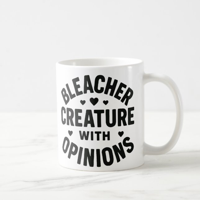 Taza De Café Criatura de Gradas con Opiniones  (Derecha)