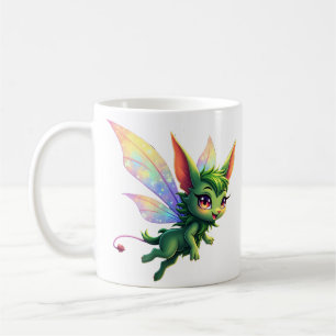 Taza De Café Criatura de Hada Encantada – Duende del Bosque Mág