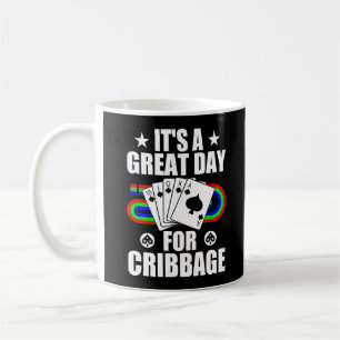 Taza De Café Cribbage Board Para Cribbage Card Game Player Funn