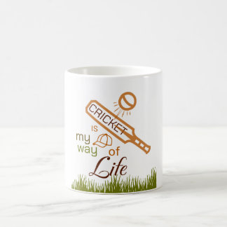 Taza De Café Cricket is my way of life