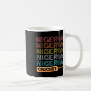 Taza De Café Cricket Retro Vintage Nigeria