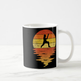 Taza De Café Cricket Shirt Retro Sunset 70s Vintage Cricket 