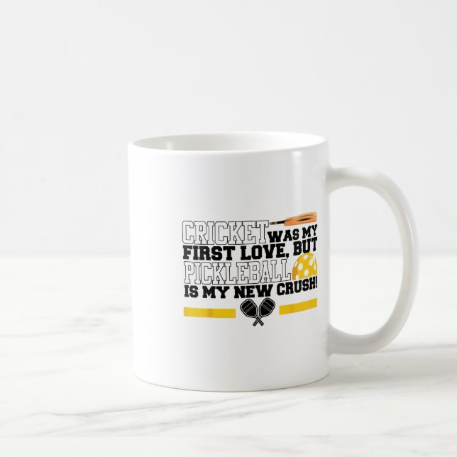 Taza De Café Cricket Was My First Love  (Derecha)