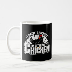 Taza De Café Crio gallinas, divertidos regalos de granjeros par
