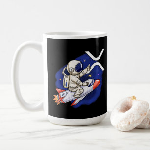 Taza De Café Cripple criptodivisa - Astronauta XRP