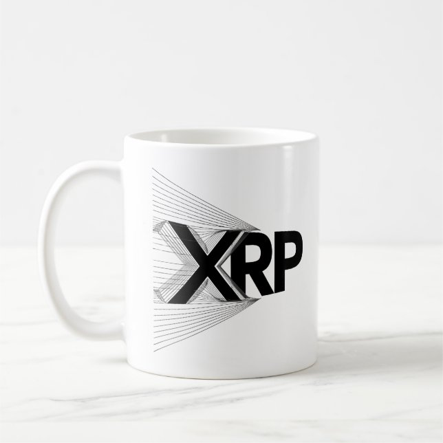 Taza De Café Cripto XRP (Izquierda)