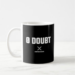 Taza De Café Criptomoneda Meme XRP Criptomoneda Cotización Sin