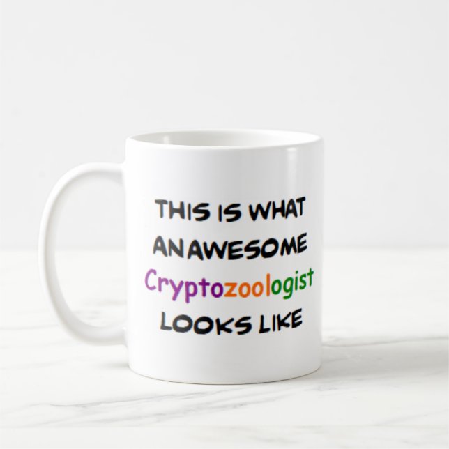 Taza De Café criptozoólogo, increíble (Izquierda)