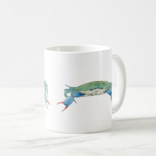 Taza De Café Críquet de Cuchillo Azul