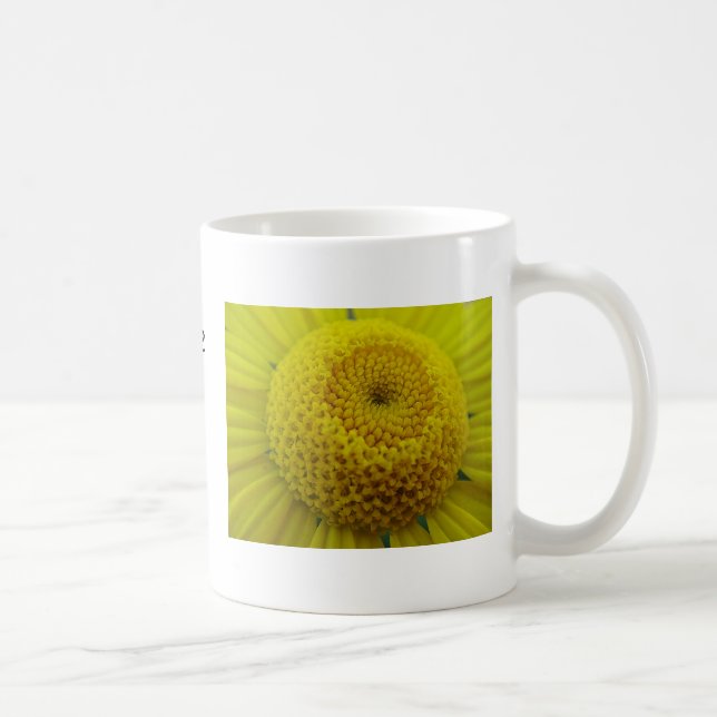 Taza De Café Crisantemo amarillo Mug (Derecha)
