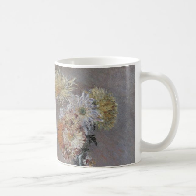 Taza De Café Crisantemos de Gustave Caillebotte (Derecha)
