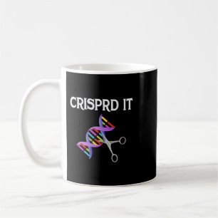 Taza De Café Crispr a Biólogo Genetista de Papel de Rock