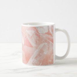 Taza De Café Cristal de cuarzo de rosa