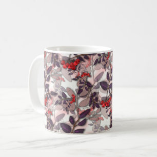 Taza De Café Cristal, Serbal, ramo de Serbal