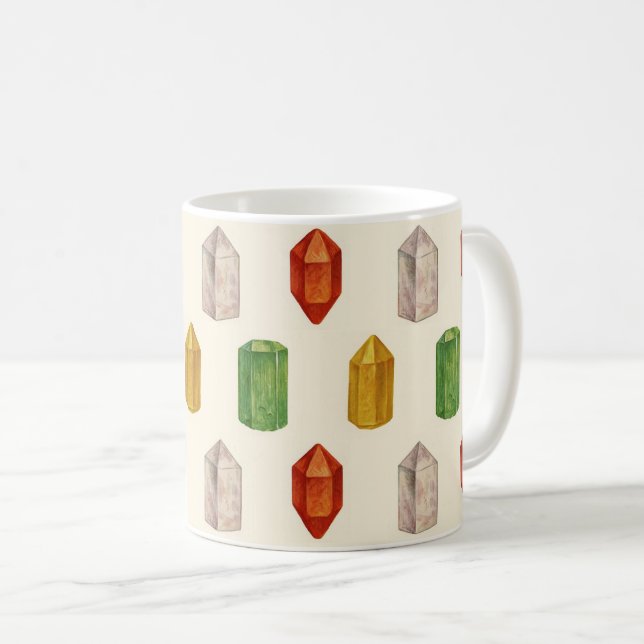 Taza De Café Cristales (Anverso derecho)