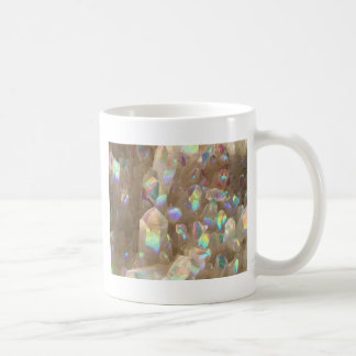 Taza De Café Cristales de la aureola del cuerno del unicornio