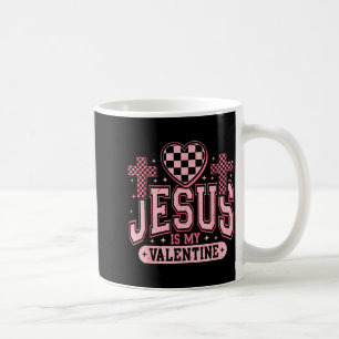 Taza De Café Cristian Jesús Es Mi Día De San Valentín Religioso