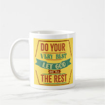 Taza de café cristiana inspiradora