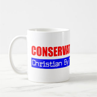 Taza De Café Cristiano conservador