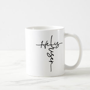 Taza De Café Cristiano De Pascua Es Hombres De Resurrección Del