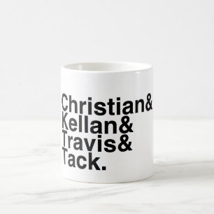 Taza De Café Cristiano del novio del libro, Kellan, Travis,