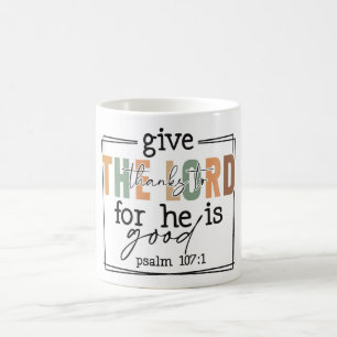 Taza De Café Cristiano inspirador: Gracias Al Señor