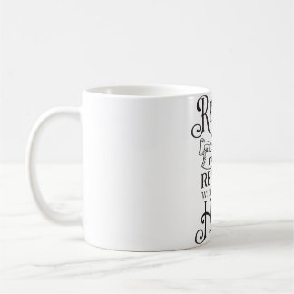 Taza De Café Cristiano Inspirador "Regocijarse y alegrarse"