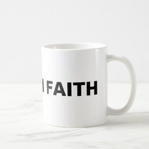 Taza De Café Cristiano Inspirador "Walk in Faith"