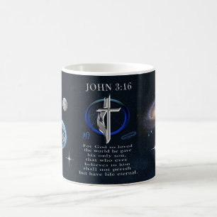 Taza De Café cristiano Juan 3:16
