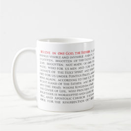 Taza De Café Cristiano ortodoxo Nicene Creed 11oz Classic Mug