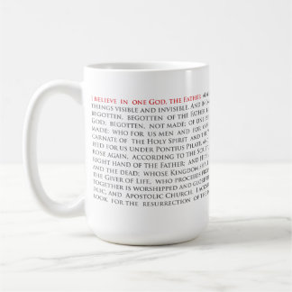 Taza De Café Cristiano ortodoxo Nicene Creed 15oz Mug