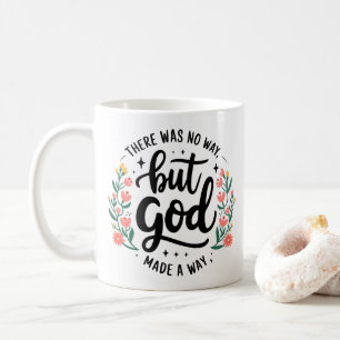 Taza De Café Cristiano personalizado No hay camino sino Dios
