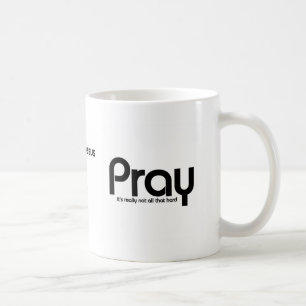 Taza De Café Cristiano Pray