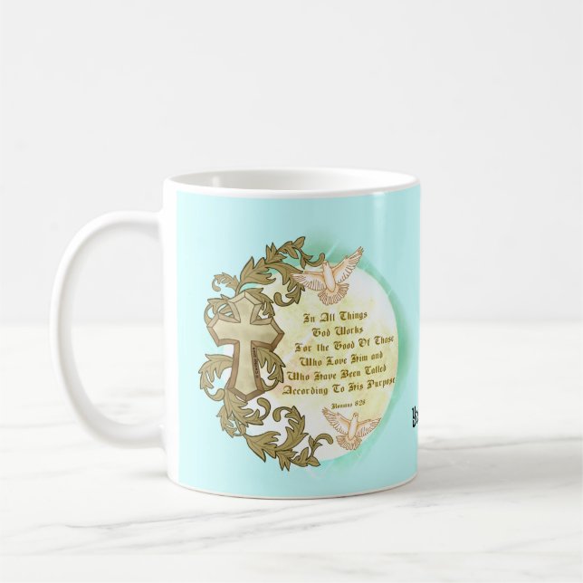 Taza De Café Cristiano Romans Ocho 28 (Izquierda)