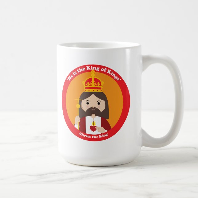 Taza De Café Cristo el rey (Derecha)